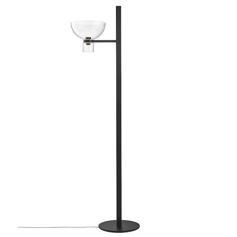 Nocturne Floor Lamp Bowl, Black