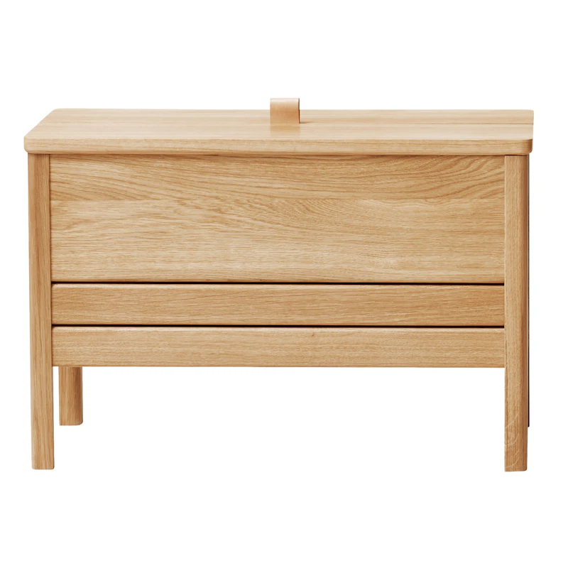 A Line Aufbewahrungsbank 68 cm, Eiche