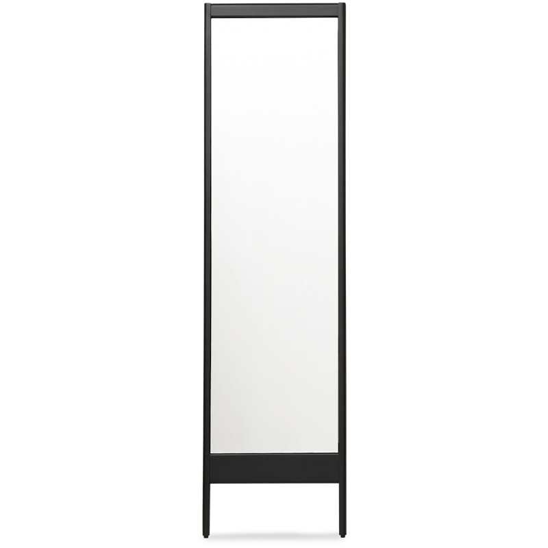 A Line Spiegel 52x195 cm, Schwarze Eiche