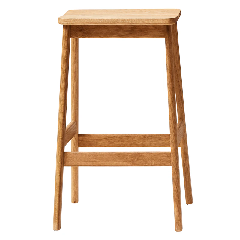 Angle Barhocker 65 cm, Eiche