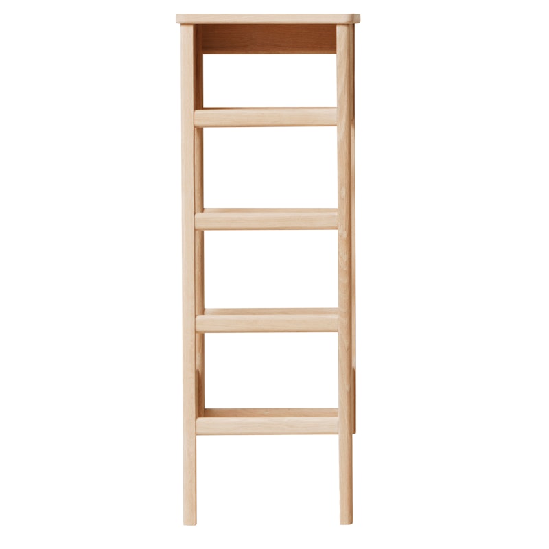 A Line Schuhregal 35 cm, Geölte Eiche Weiß