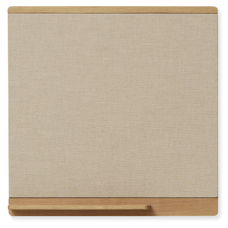 Rim Pinnwand 75x75 cm, Eiche