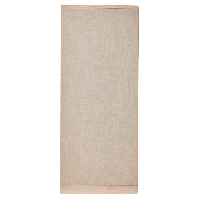 Rim Pinnwand 60x145 cm, Geölte Eiche Weiß