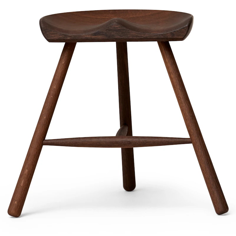 Shoemaker Chair No. 49 Hocker, Geräucherte Eiche
