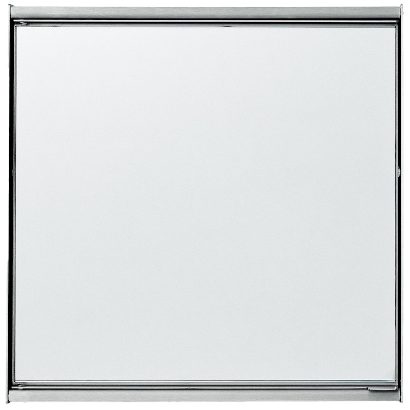 Taper Spiegelschrank 40x40 cm, Edelstahl