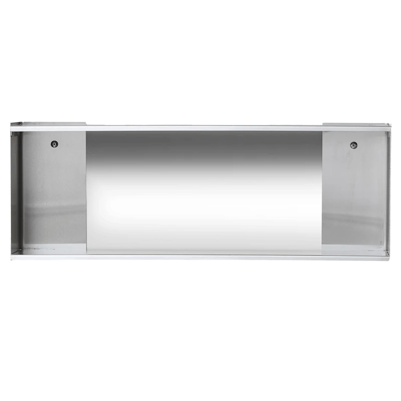 Taper Regal 25x70 cm, Edelstahl
