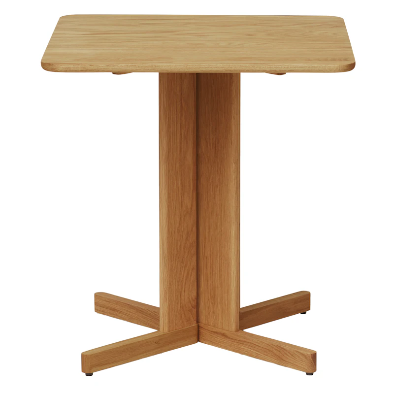 Trefoil Tisch 68x68 cm, Eiche