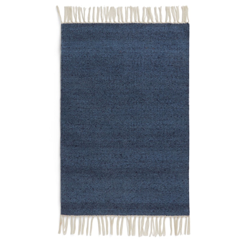 Fringe Teppich 60x90 cm, Dusty Blue