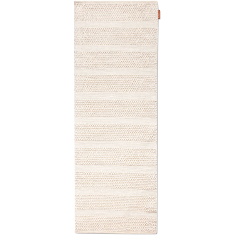 Lacuna Teppich 70x200 cm, Weiß