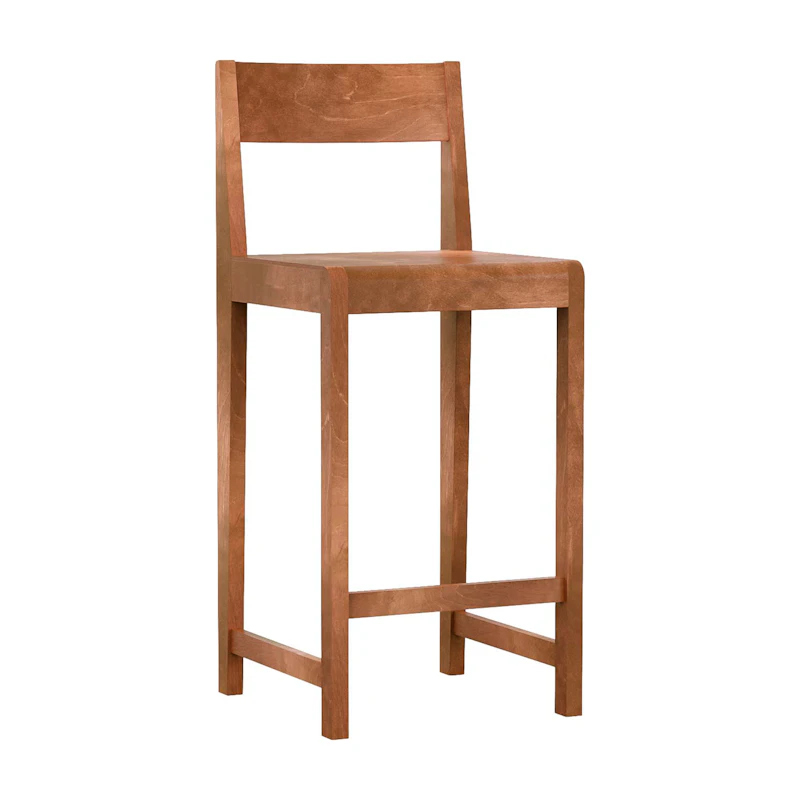 01 Barhocker 65 cm, Warmbraun