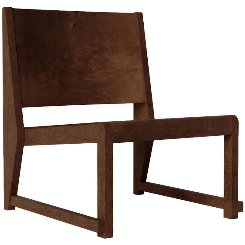 01 Easy Sessel, Dunkelbraun