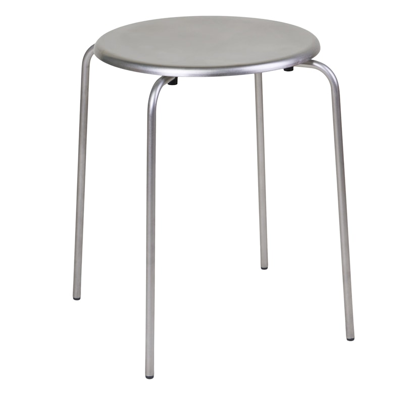 Petit Rond Hocker, Edelstahl