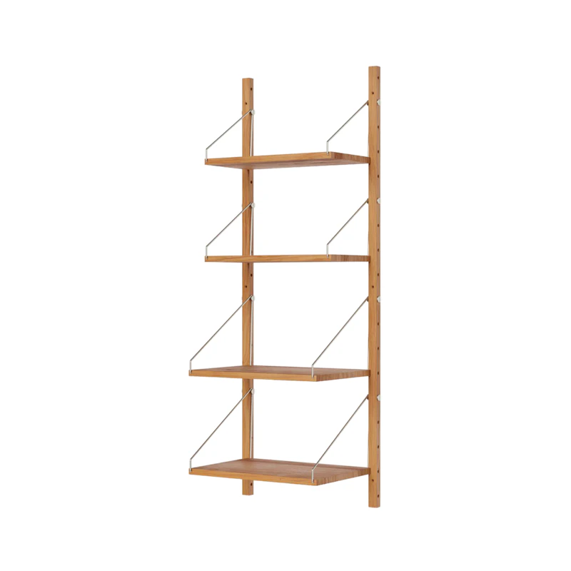 Library Regal 114x43,5 cm, Eiche