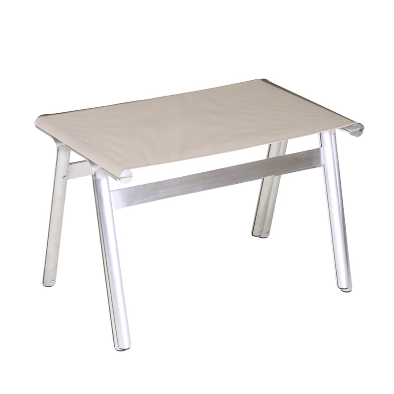 Union Hocker, Aluminium / Sandstone