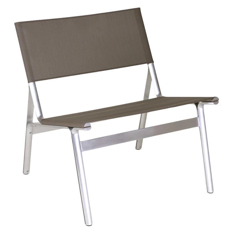 Union Sessel, Aluminium / Taupe