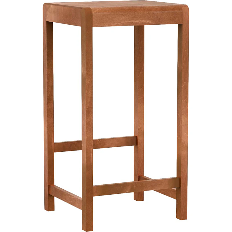 01 Hocker H76 cm, Warmbraun