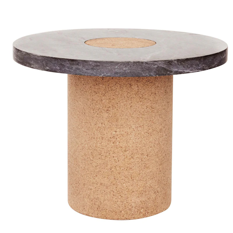 Sintra Tisch Schwarzer Marmor, Ø 60 cm