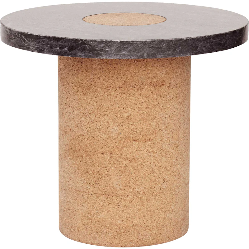 Sintra Tisch In Schwarzem Marmor, Ø 39 cm