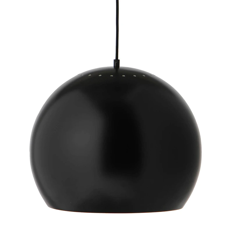 Ball metal Ceiling pendant Ø40 cm, Matt Black