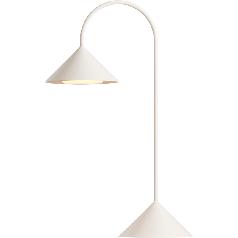 Grasp Tischlampe Tragbar 47 cm, Matt White