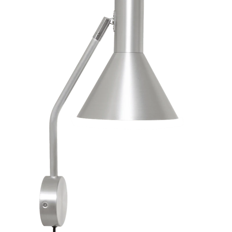 Lyss Wall Lamp Brushed Aluminum