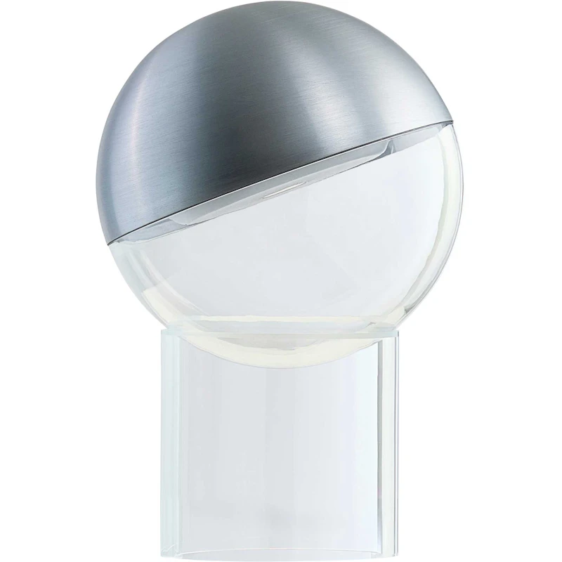 Pila Tischlampe Tragbar, Gebürstet Aluminiumfarben