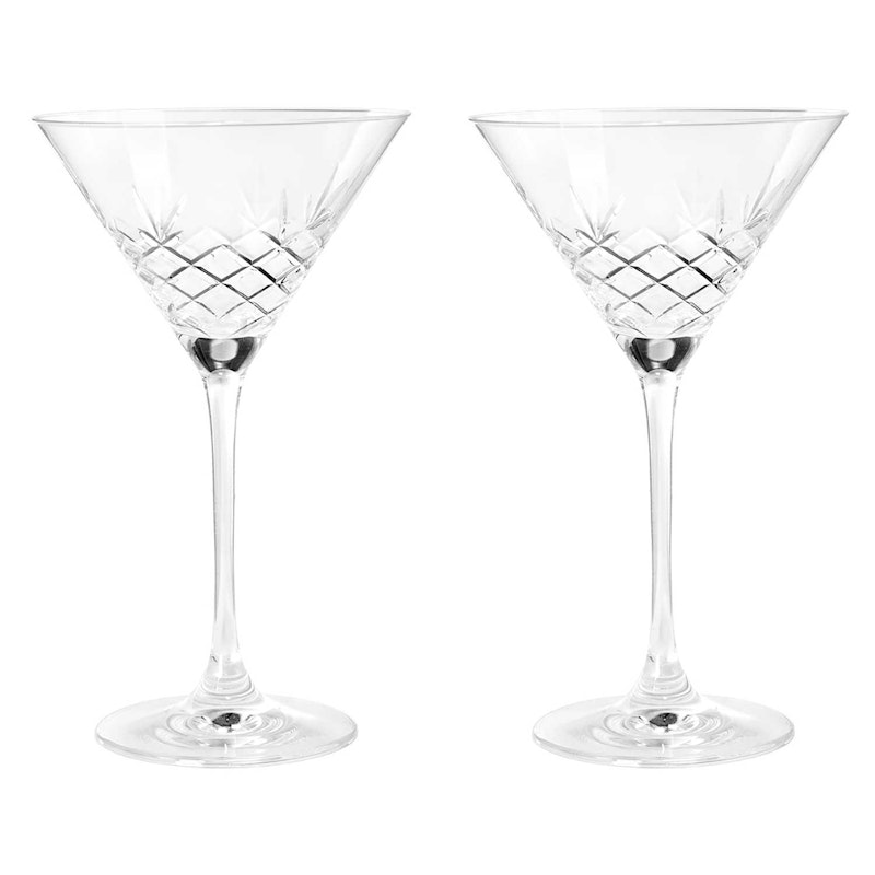 Crispy Cocktailglas, 2 Stk./ Klar