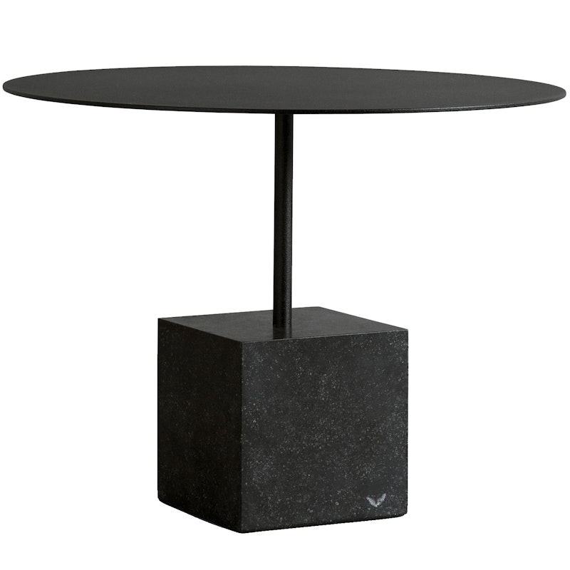 Knockout Loungetisch Ø60x45 cm, Schwarz