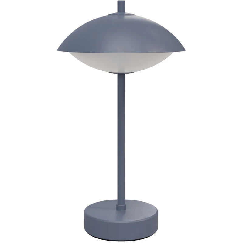 Clam Tischlampe Tragbar, Dusk Blue