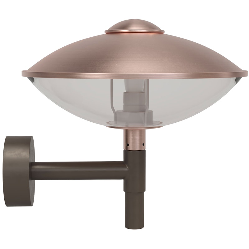 HL410 Wandleuchte, Kupfer / Transparent