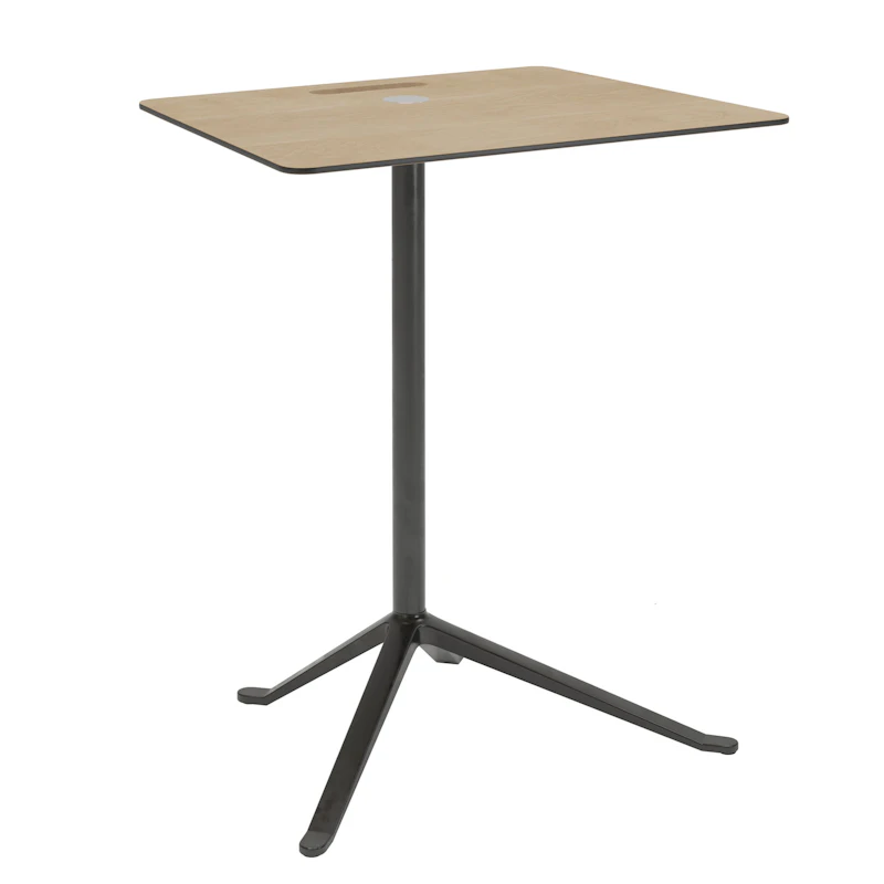 Little Friend KS14 Side Table, Black / Oak