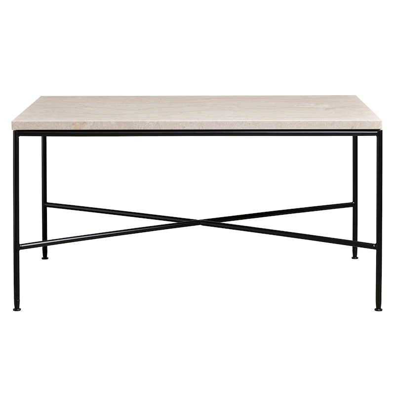 Planner Coffee Table 80x80 cm, Cream