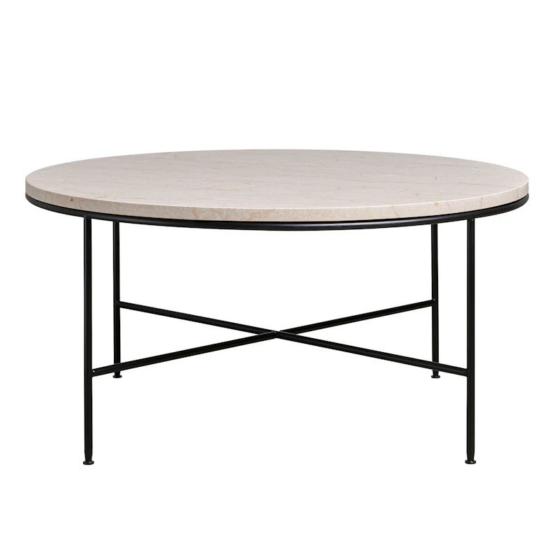 Planner Coffee Table Ø80 cm, Cream