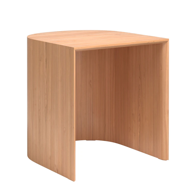 Taburet Side Table / Stool, Cherry