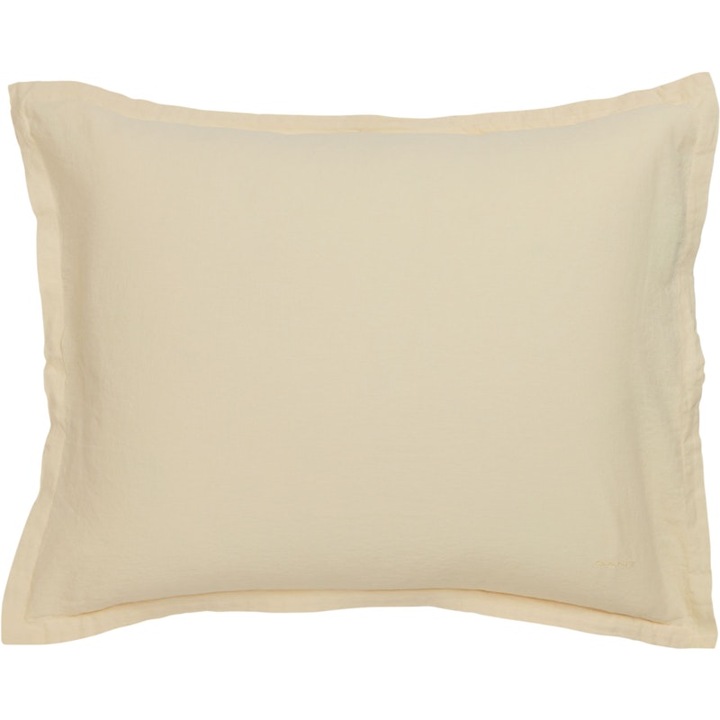 Cotton Linen Kissenbezug 50x60 cm, Butter Yellow