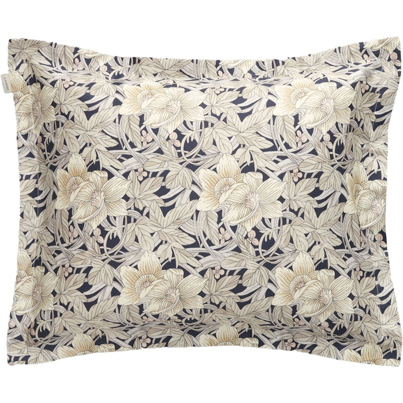 Floral Kissenbezug 50x60 cm, Sateen Blue