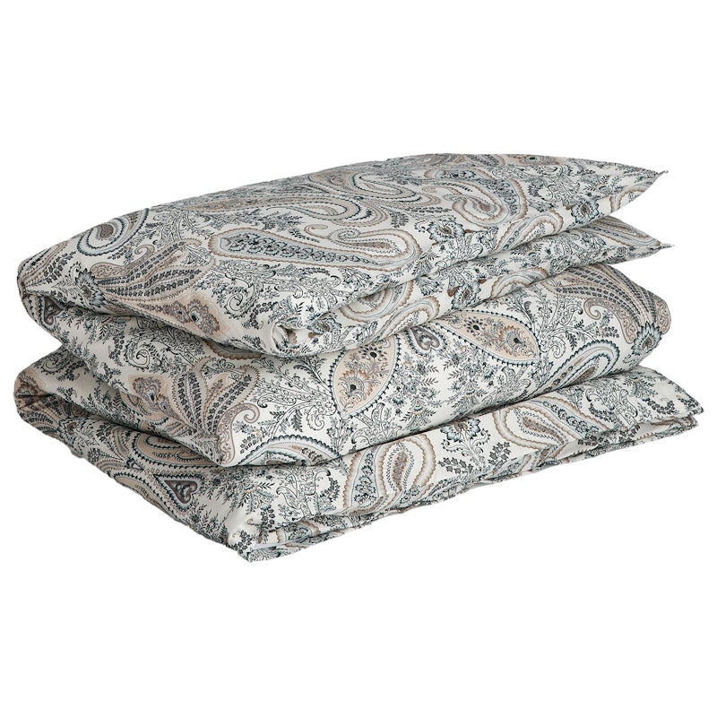 Key West Paisley Bettdeckenbezug 220x220 cm, Tartan Green