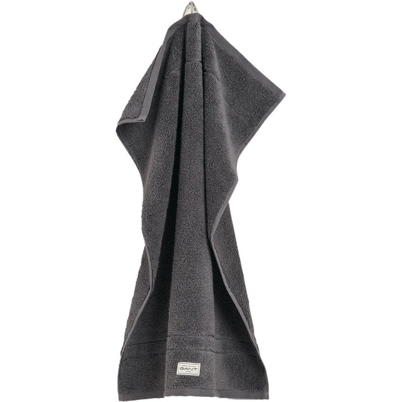 Premium Handtuch 30x50 cm, Anchor Grey