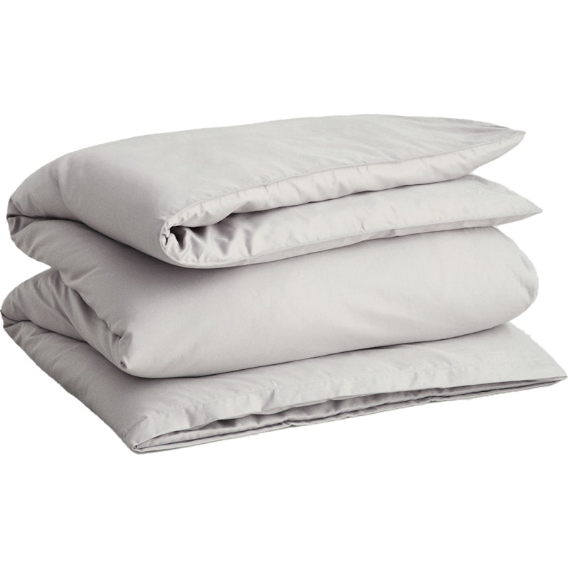 Sateen Bettdeckenbezug 200x220 cm, Moon Grey