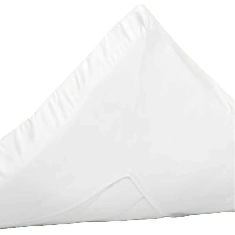 Sateen Spannbetttuch 150x200 cm, Weiß
