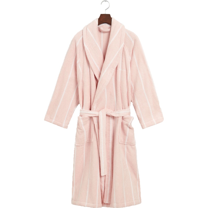 Stripe Bademantel Pink Embrace, S