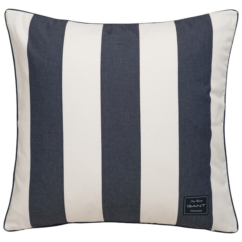 Yacht Stripe Kissen 50x50 cm, Marine