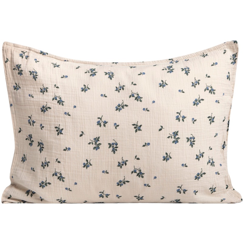 Blueberry Muslin Kissenbezug, 50x70 cm