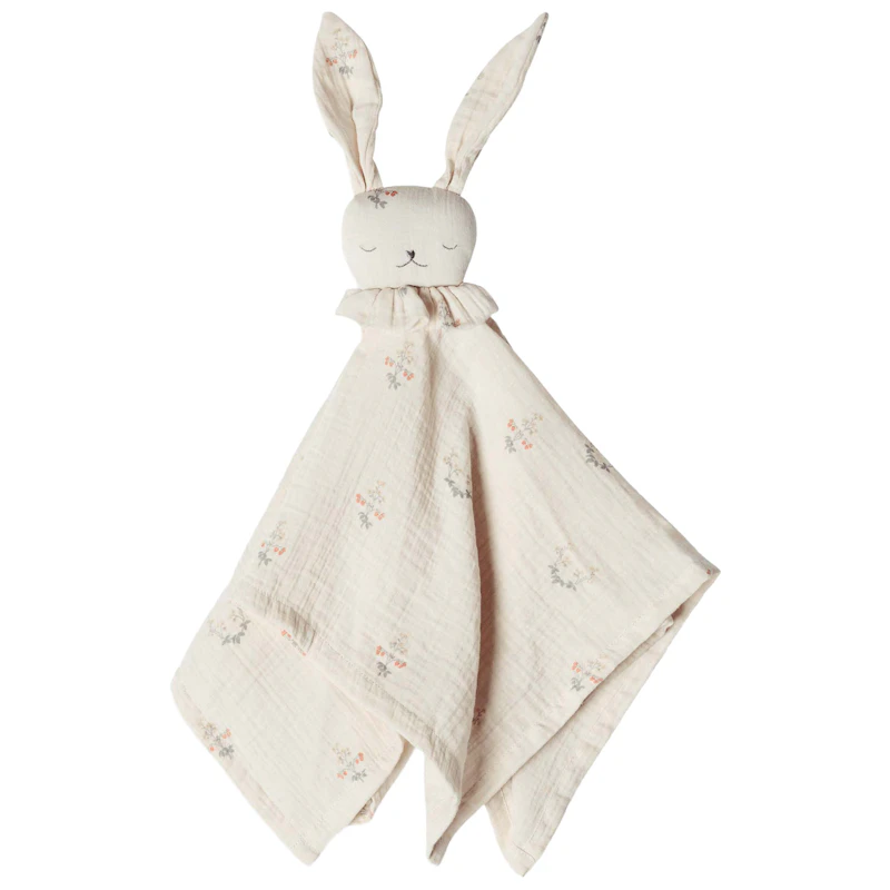 La Fraise Muslin Kuscheltuch Häschen, 48x48 cm