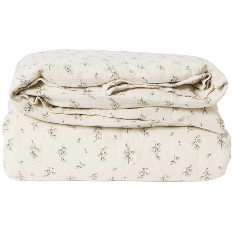 Bluebell Muslin Bettbezug Einzeln, 150x210 cm