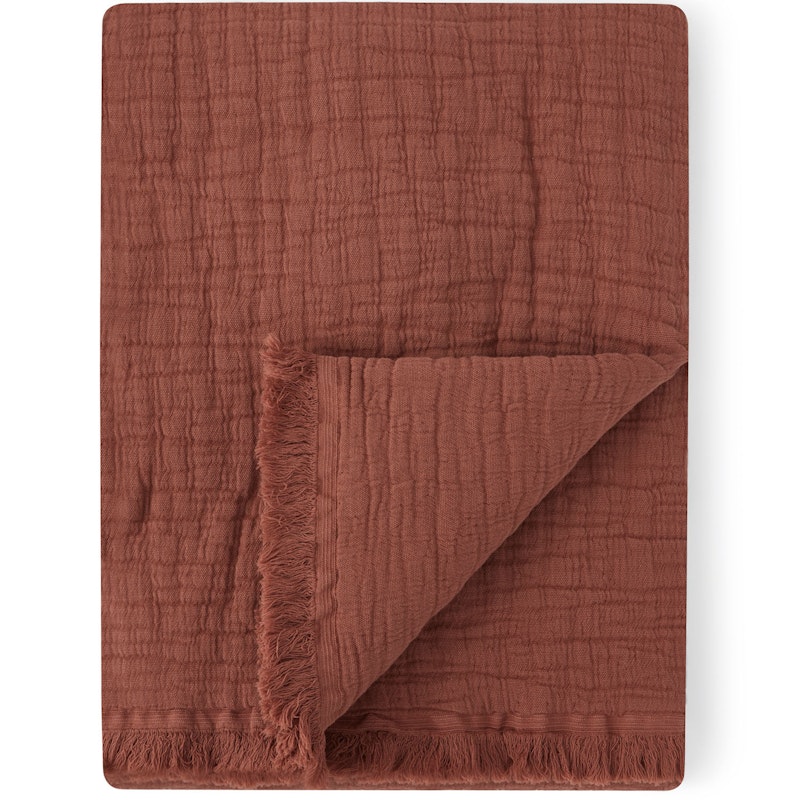 Decke Rust, 110x110 cm