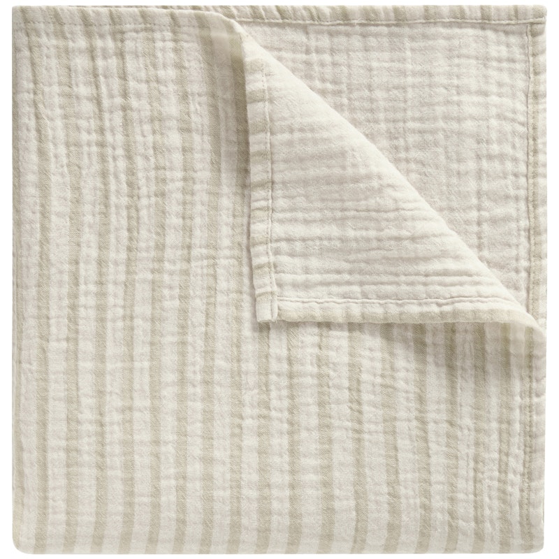 Stripe Pebble Babydecke, 110x110 cm