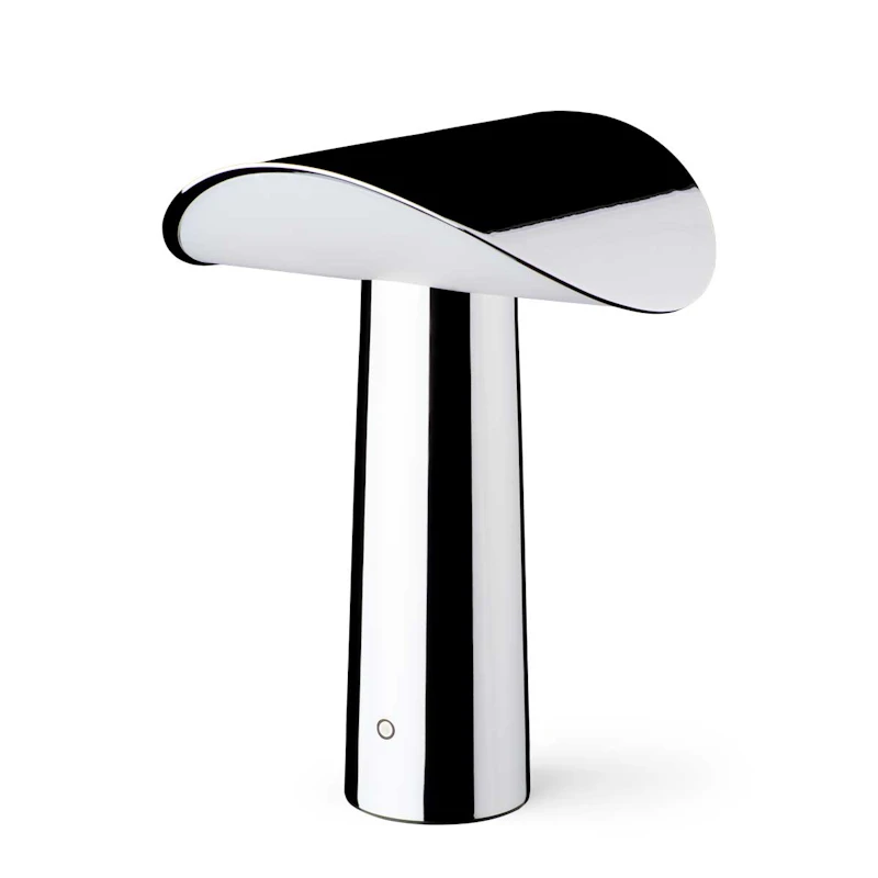Lium Tischlampe Tragbar, Chrom
