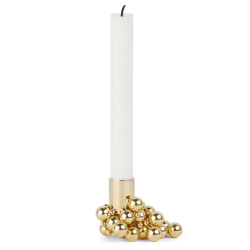 Molekyl Kerzenhalter 1, Messing