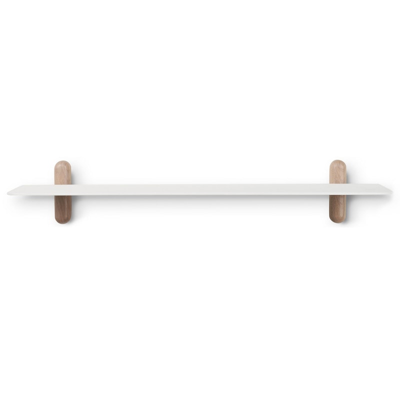 Nivo Wandregal G, Hell Eiche / Weiß